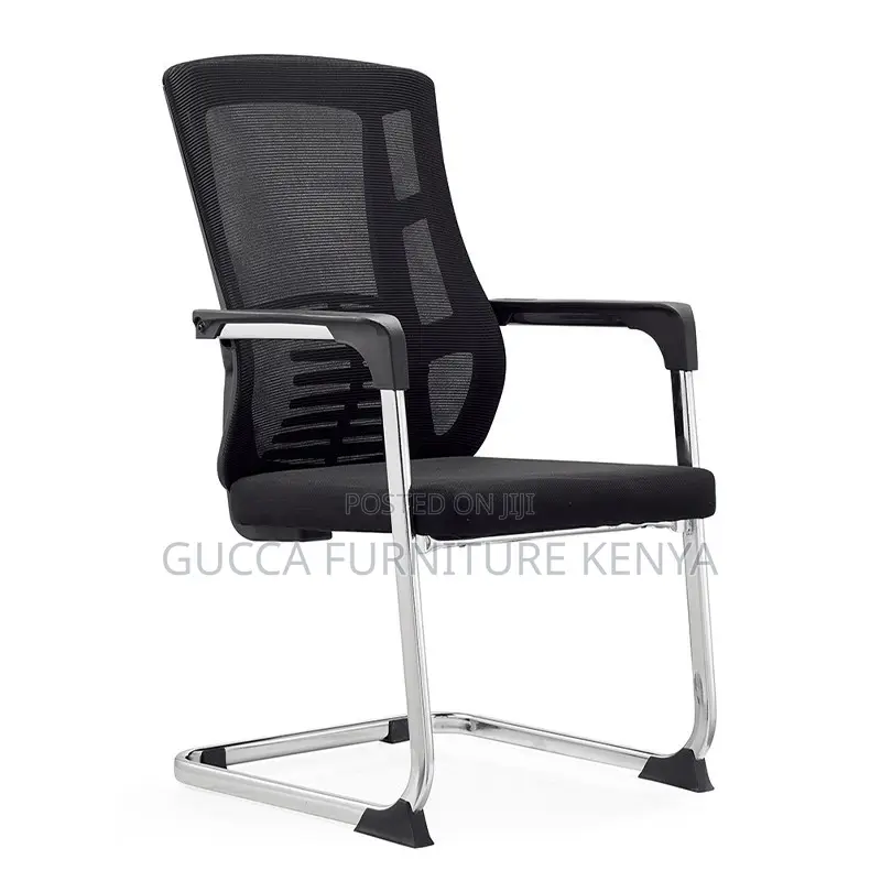 Ergonomic Mesh Mid-back Office Reception Seat