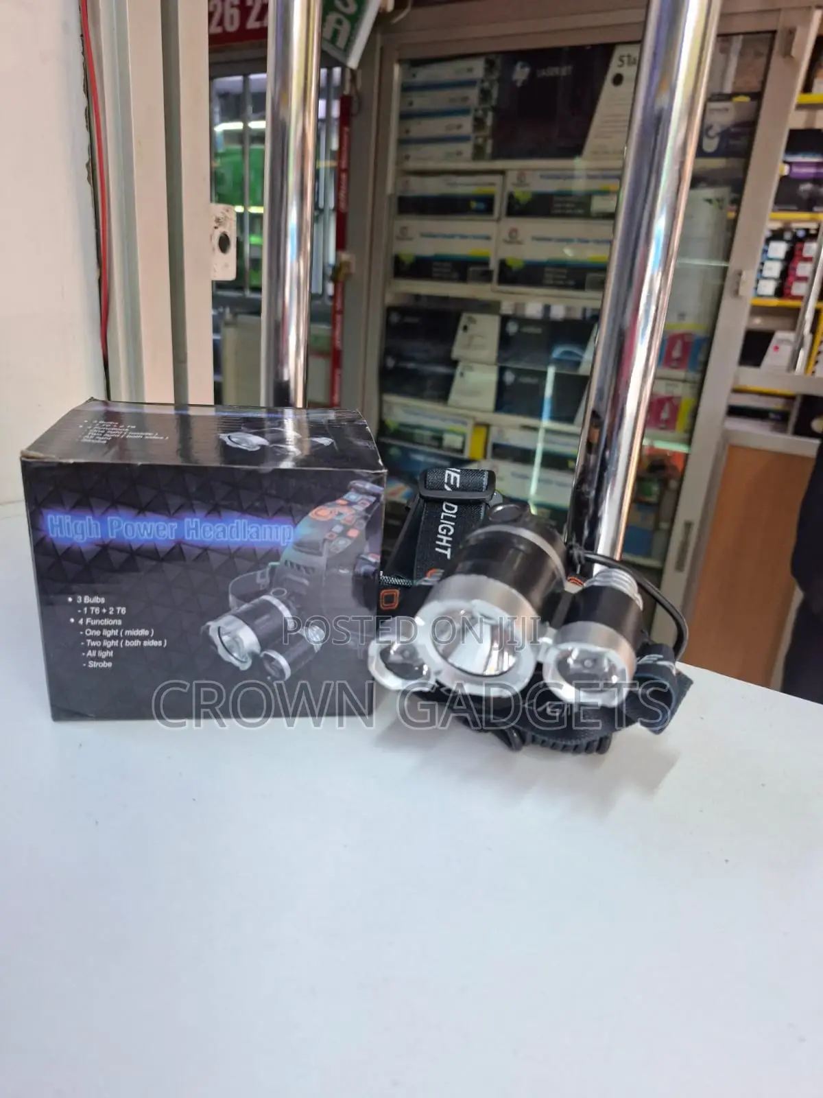 3 T6 Led Headlamp Rechargeable High Power Head Torch