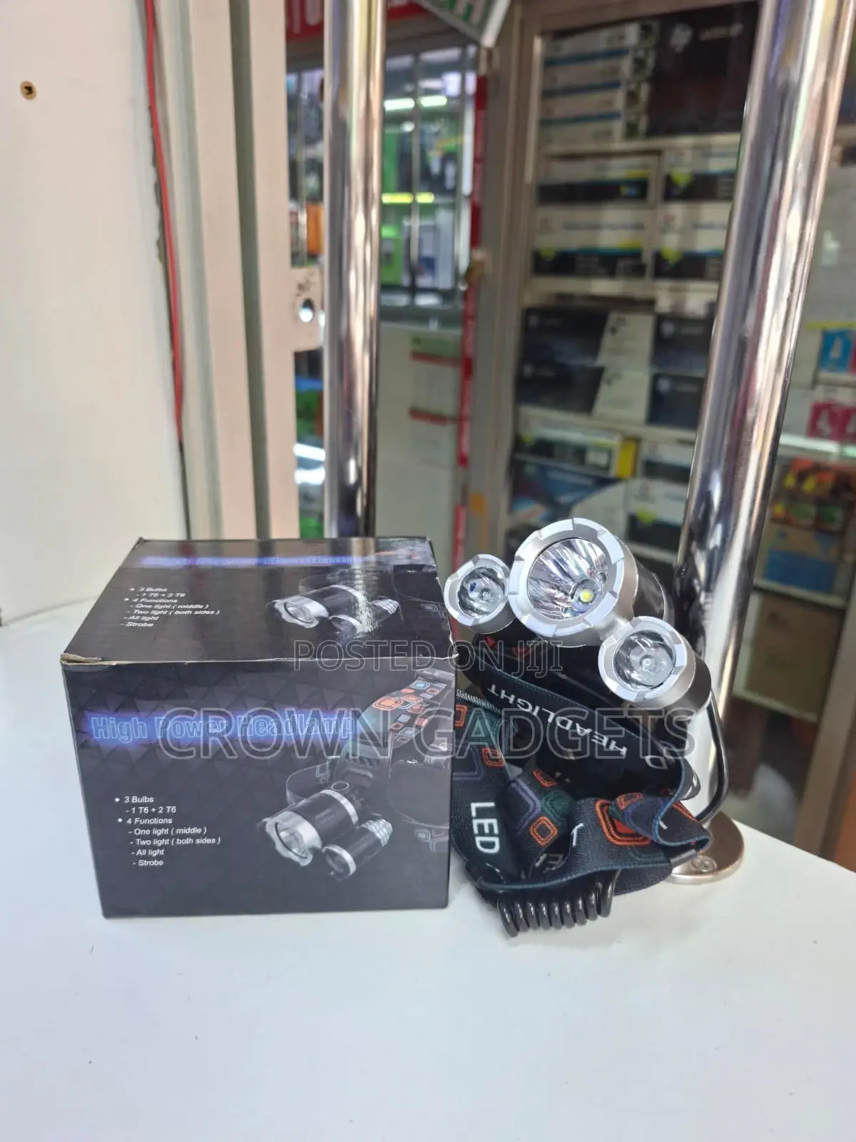 T6 Led Headlight for Camping Hiking Waterproof Torch