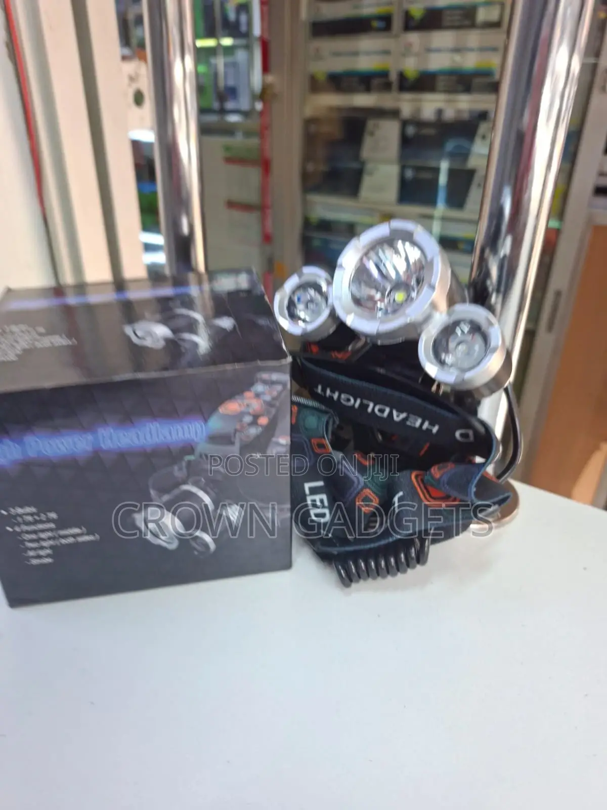 Rechargeable Led Headlamp 4 Modes Outdoor Work Light