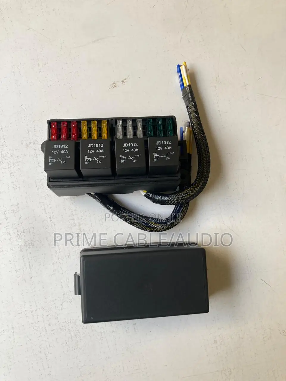 Automotive Wired Relay Fuse Box