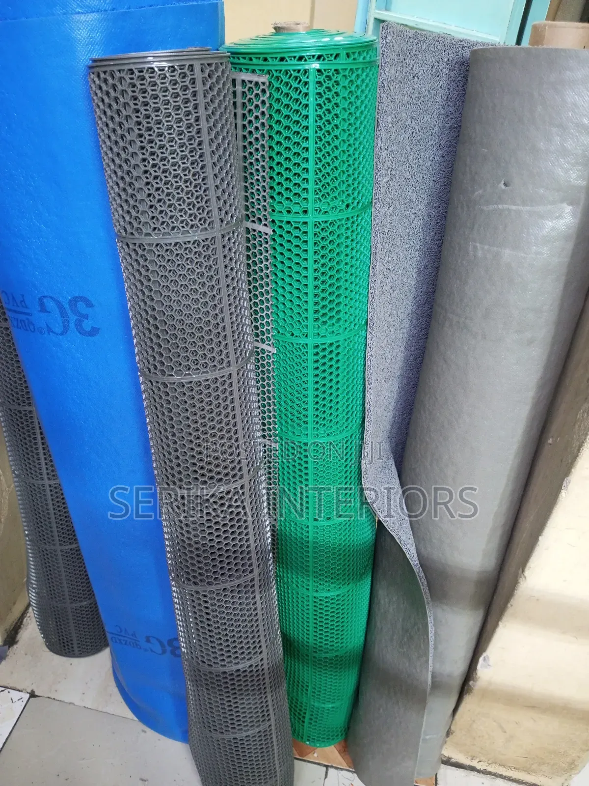 Heavy Rubber Anti Slippery Mats Environmental Friendly PVC Rubber Mats