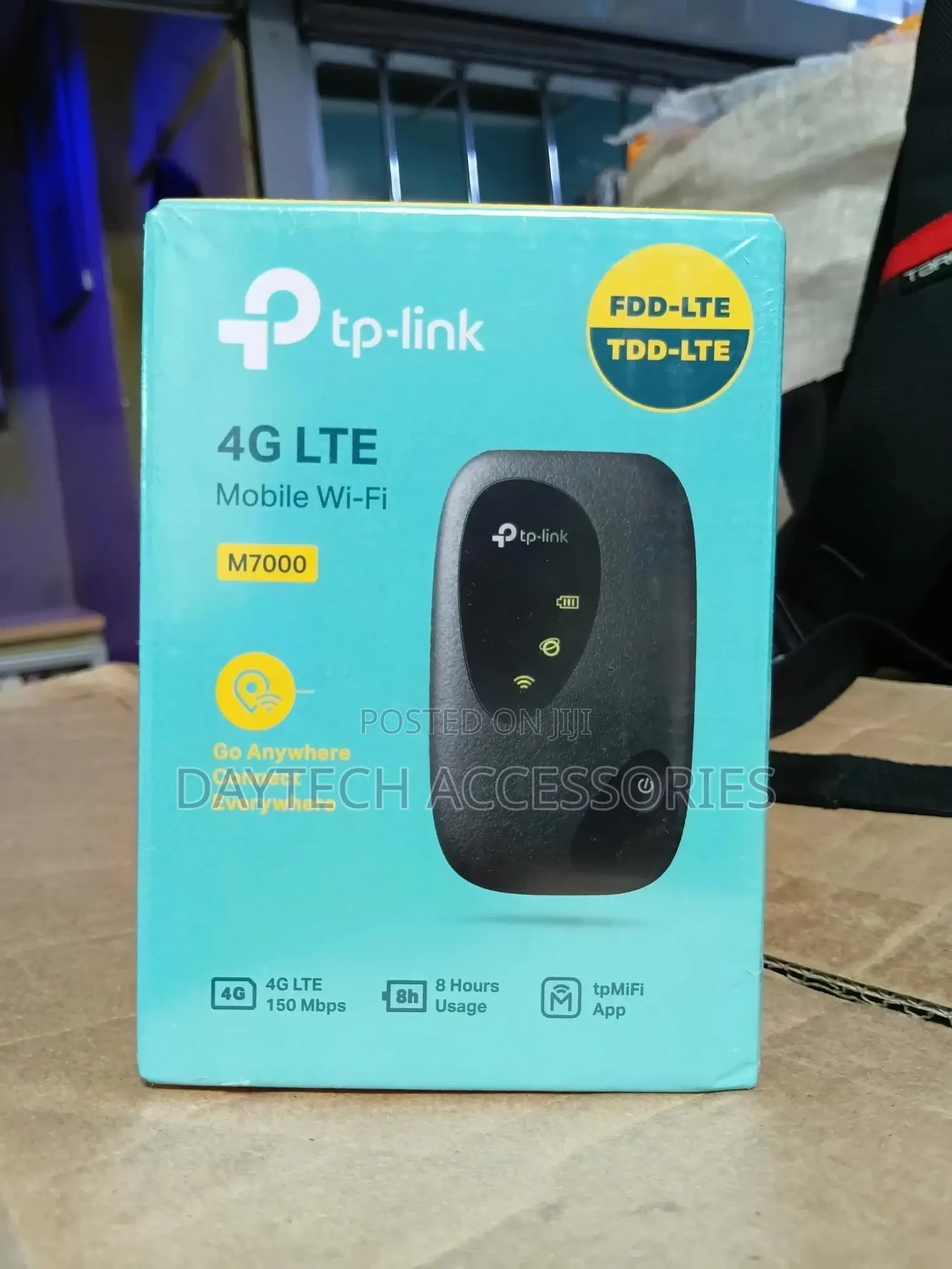 Tp-Link 4g Lte Mobile Mi-Fi Wi-Fi Router (Tl-M7000)
