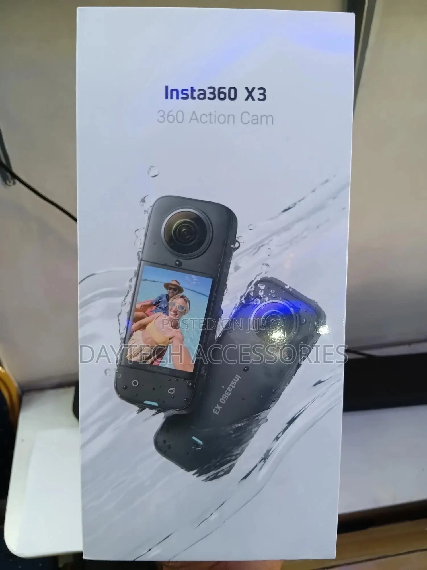 The Insta360 X3 360 Action Camera.