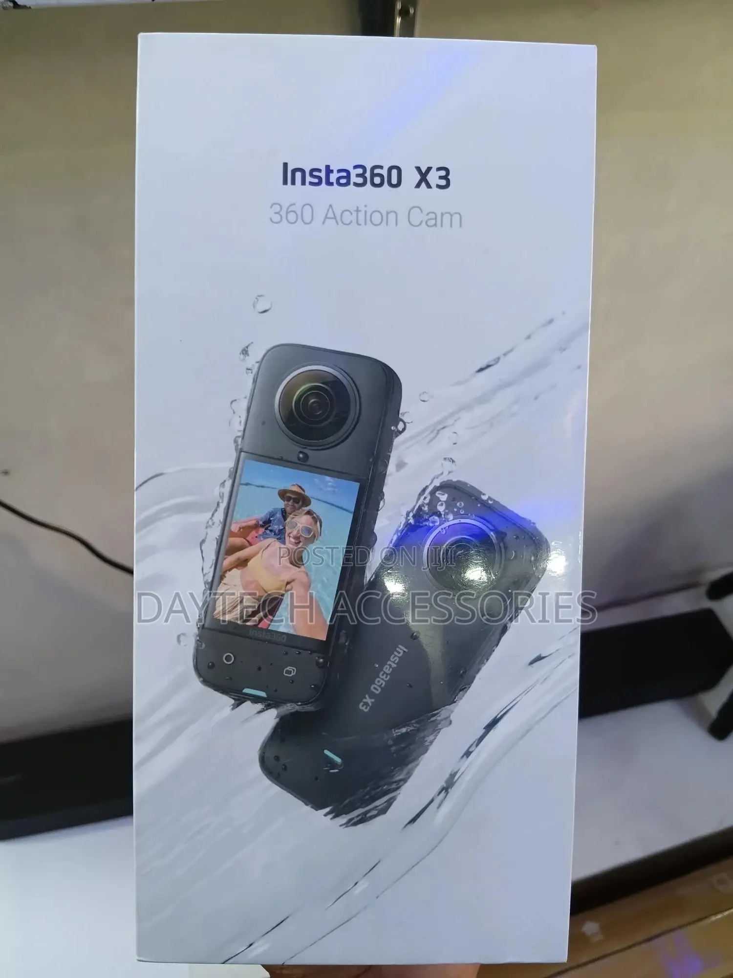 The Insta360 X3 360 Action Camera.