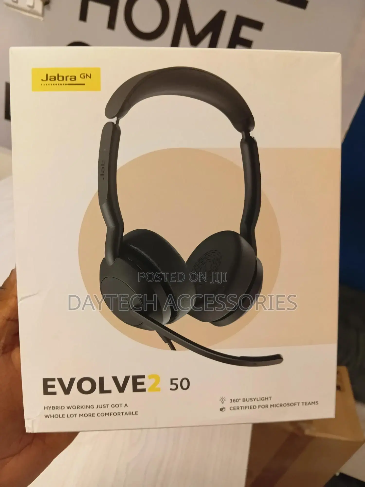 Jabra Evolve2 50 Professional Headset Designed for Hybrid Work.