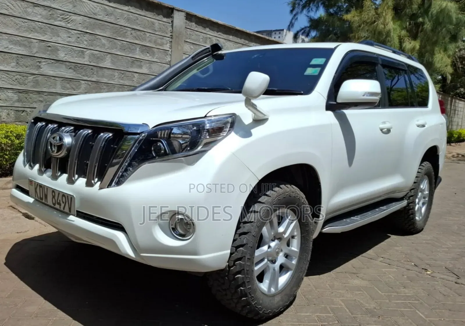Toyota Land Cruiser Prado 3.0 TD 2012 White