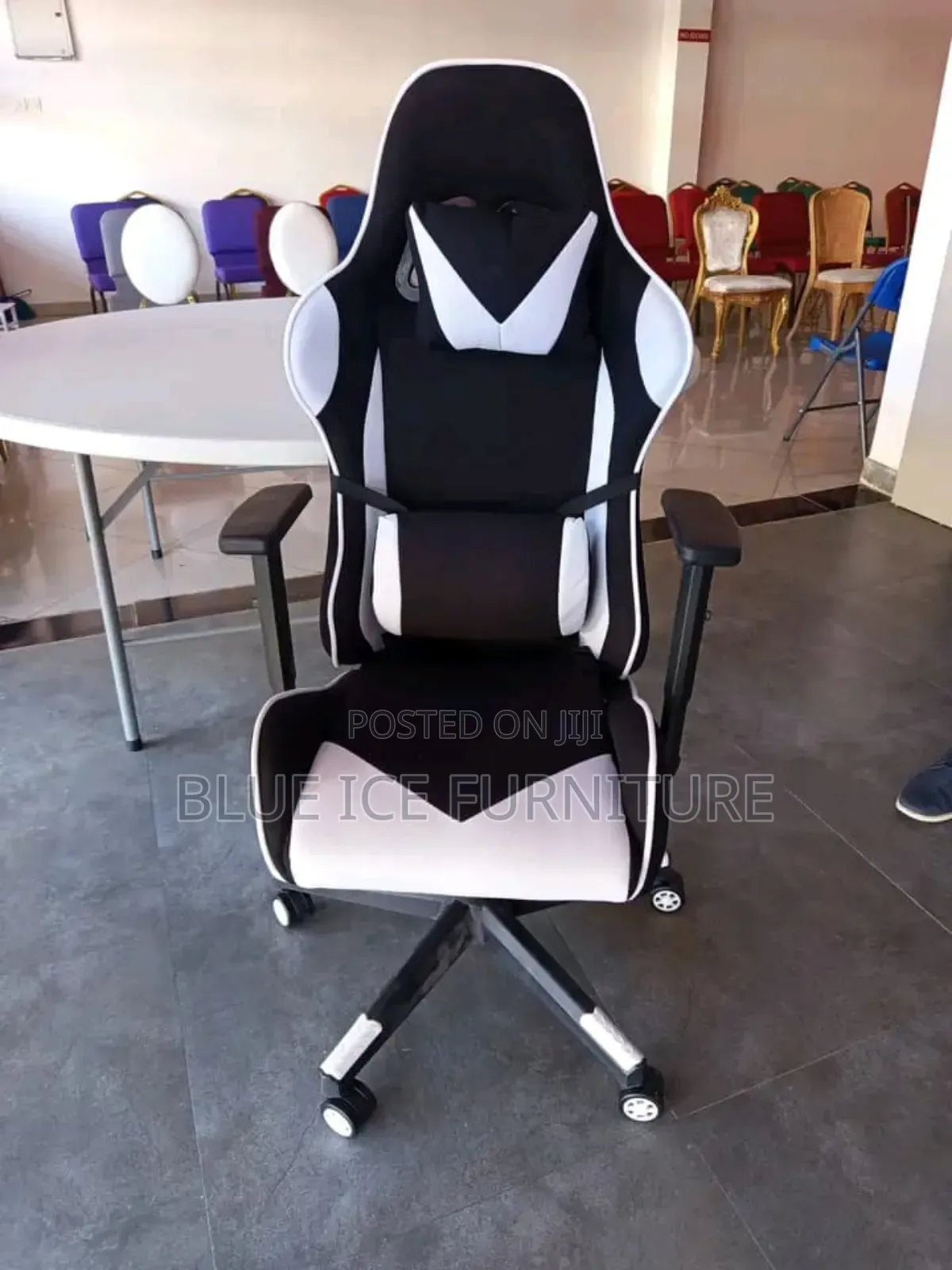Padded Leather Gaming Chair