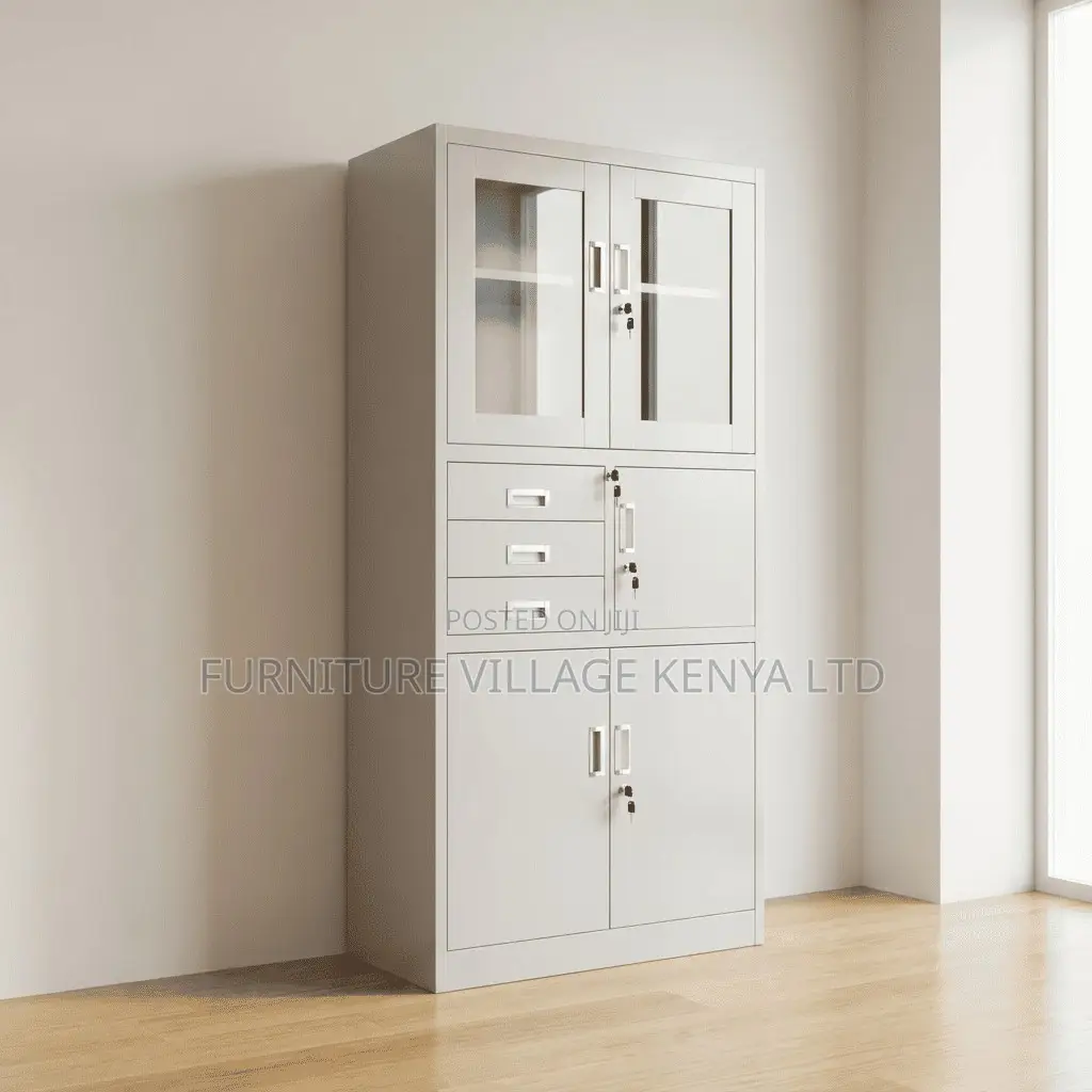 Office Cabinet; 2-door Metallic Office Filling Cabinet