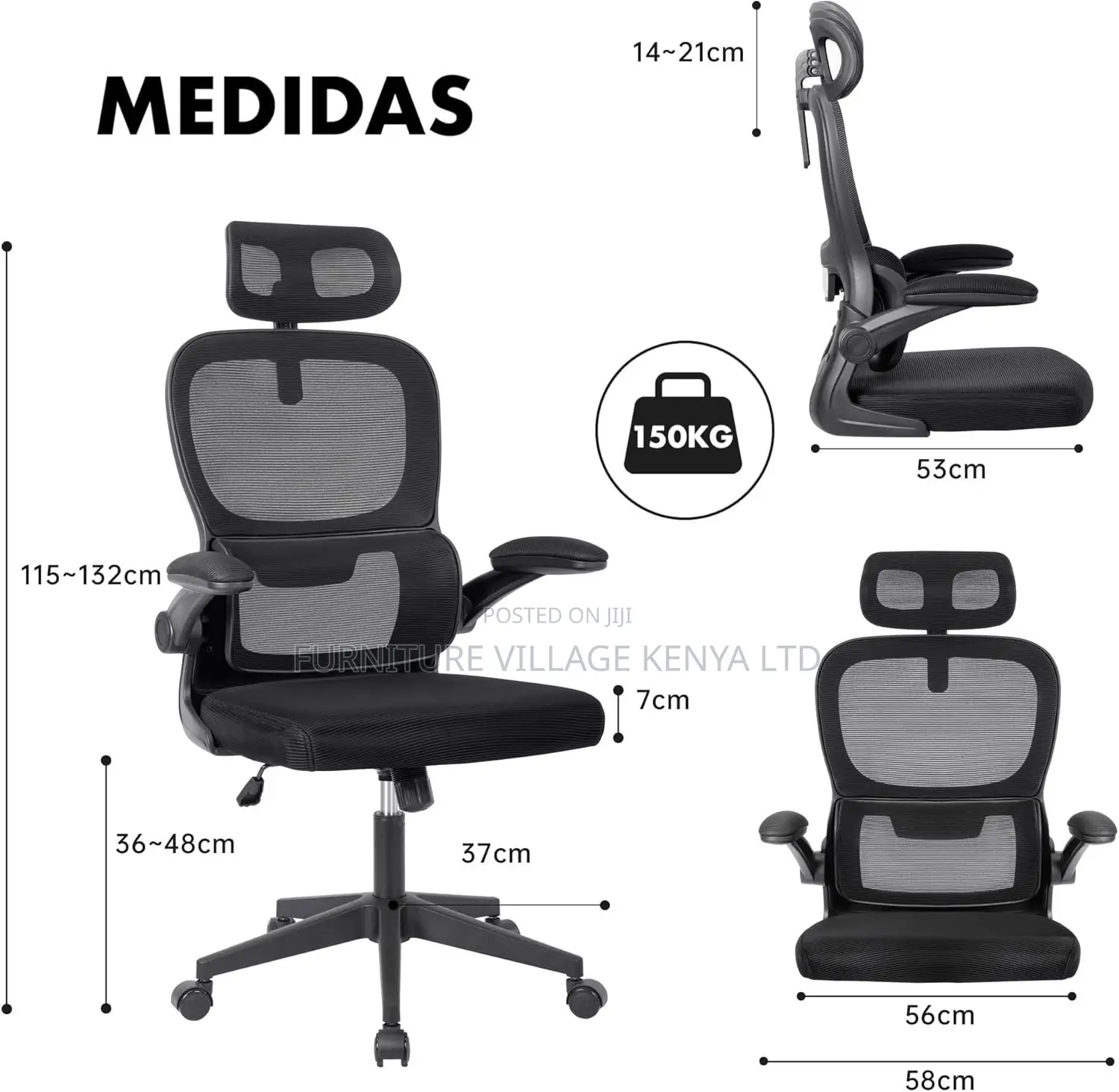 Office Chair; Orthopedic Office Ergonomic Chair