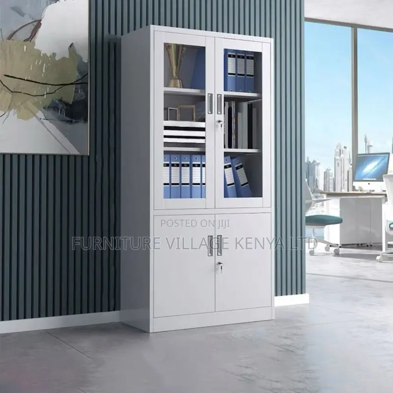 Office Cabinet; 2-door Metallic Office Cabinet