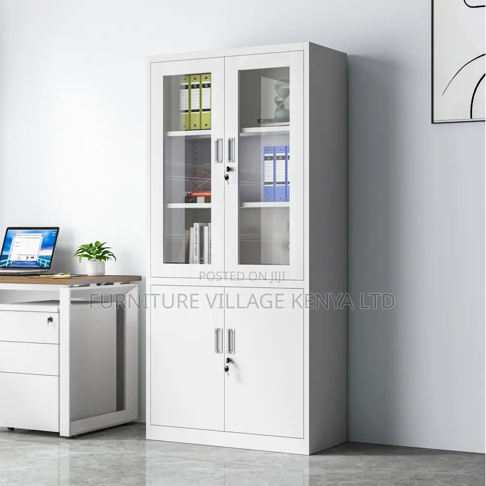 Office Cabinet; 2-door Metallic Office Cabinet