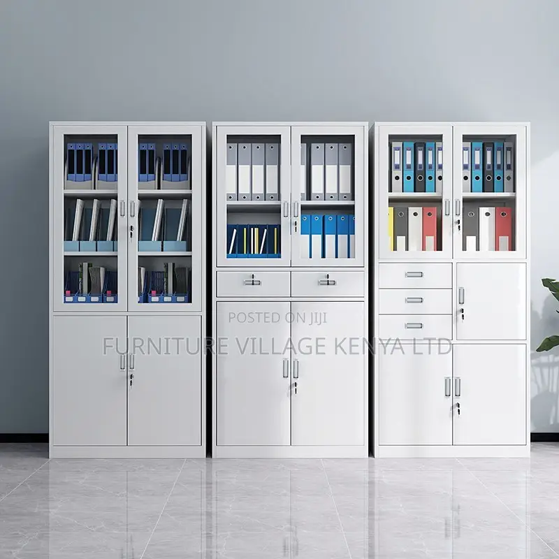 Office Cabinet; 2-door Metallic Office Cabinet