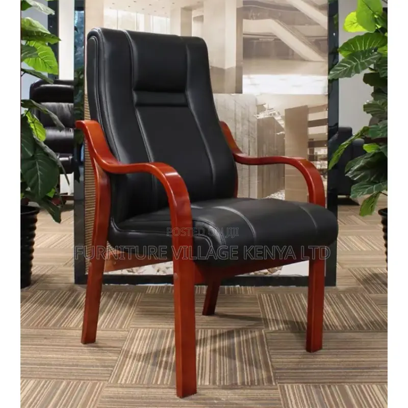 Office Chair; Mahogany Visitors Office Seat