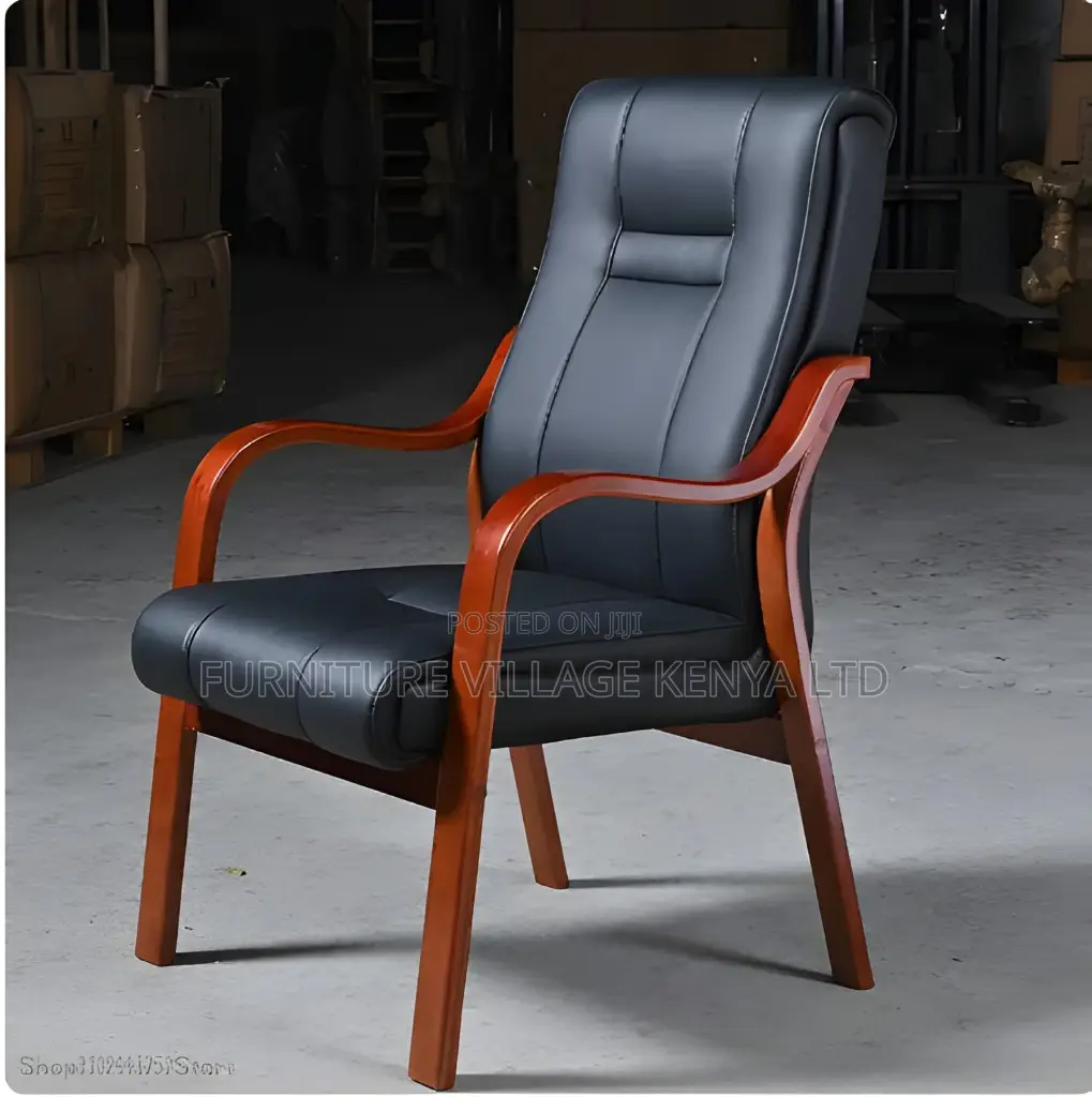 Office Chair; Mahogany Visitors Office Seat