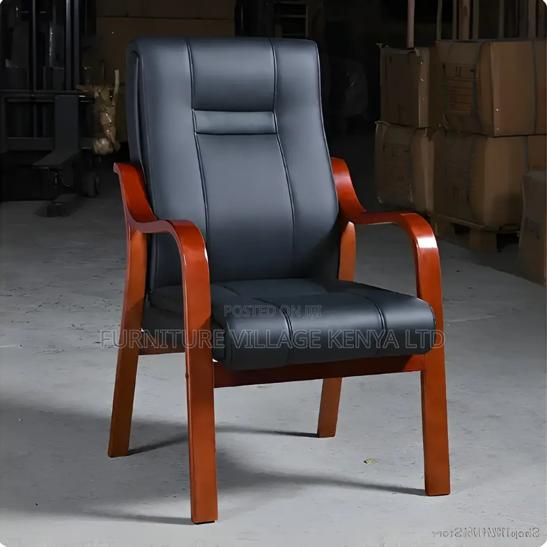 Office Chair; Mahogany Visitors Office Seat