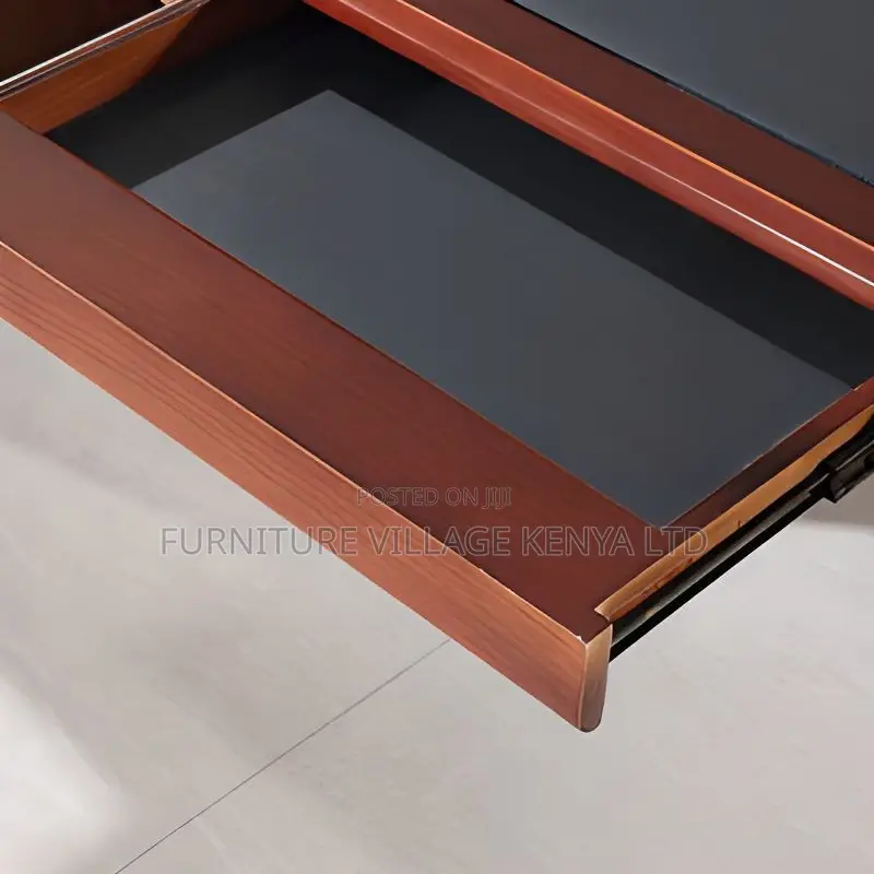 Office Desk; 140cm L-shaped Executive Office Desk