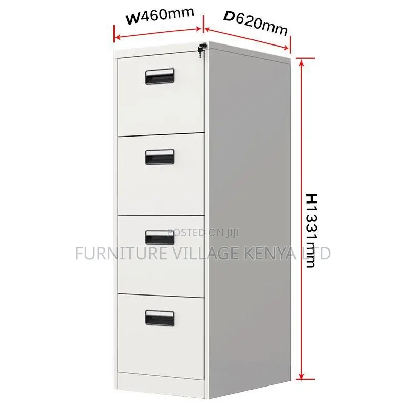 Office Cabinet; 4 Drawer Office Filing Cabinet