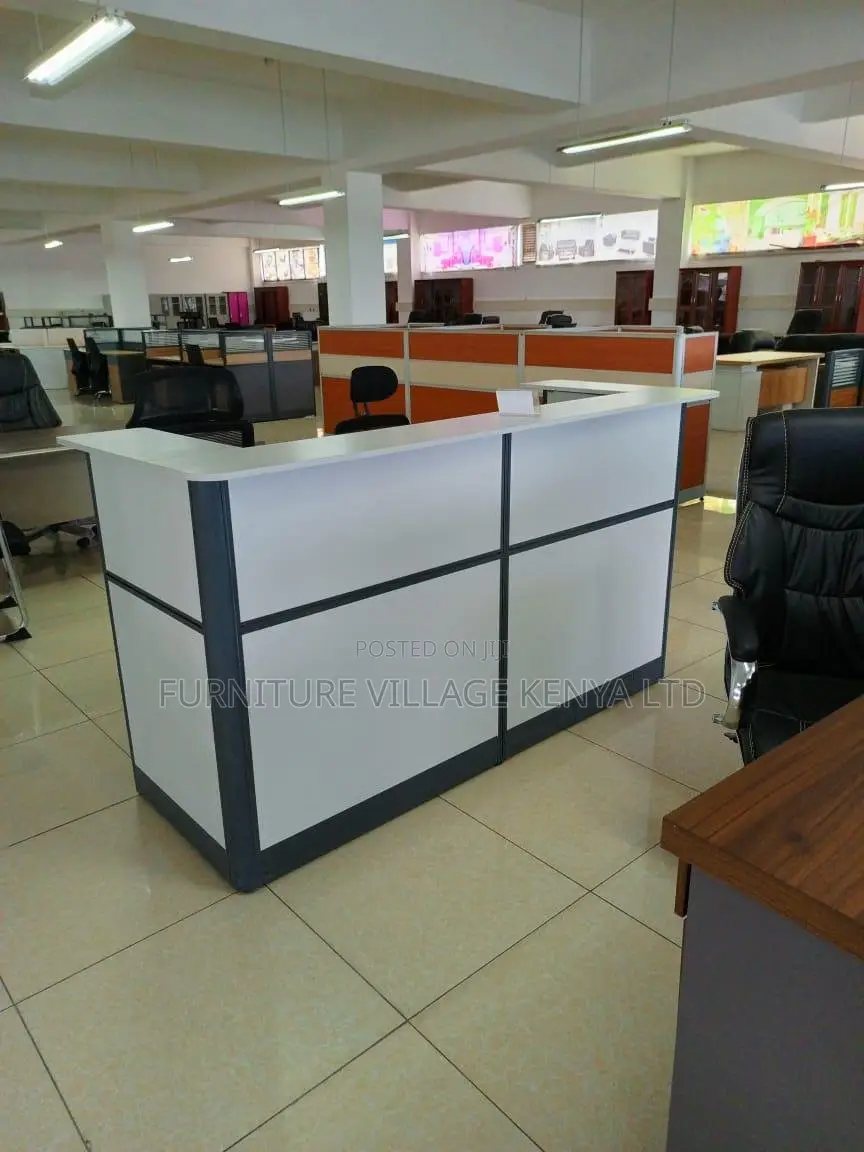 Reception Desk; Modern 1.8-meter Reception Office Desk