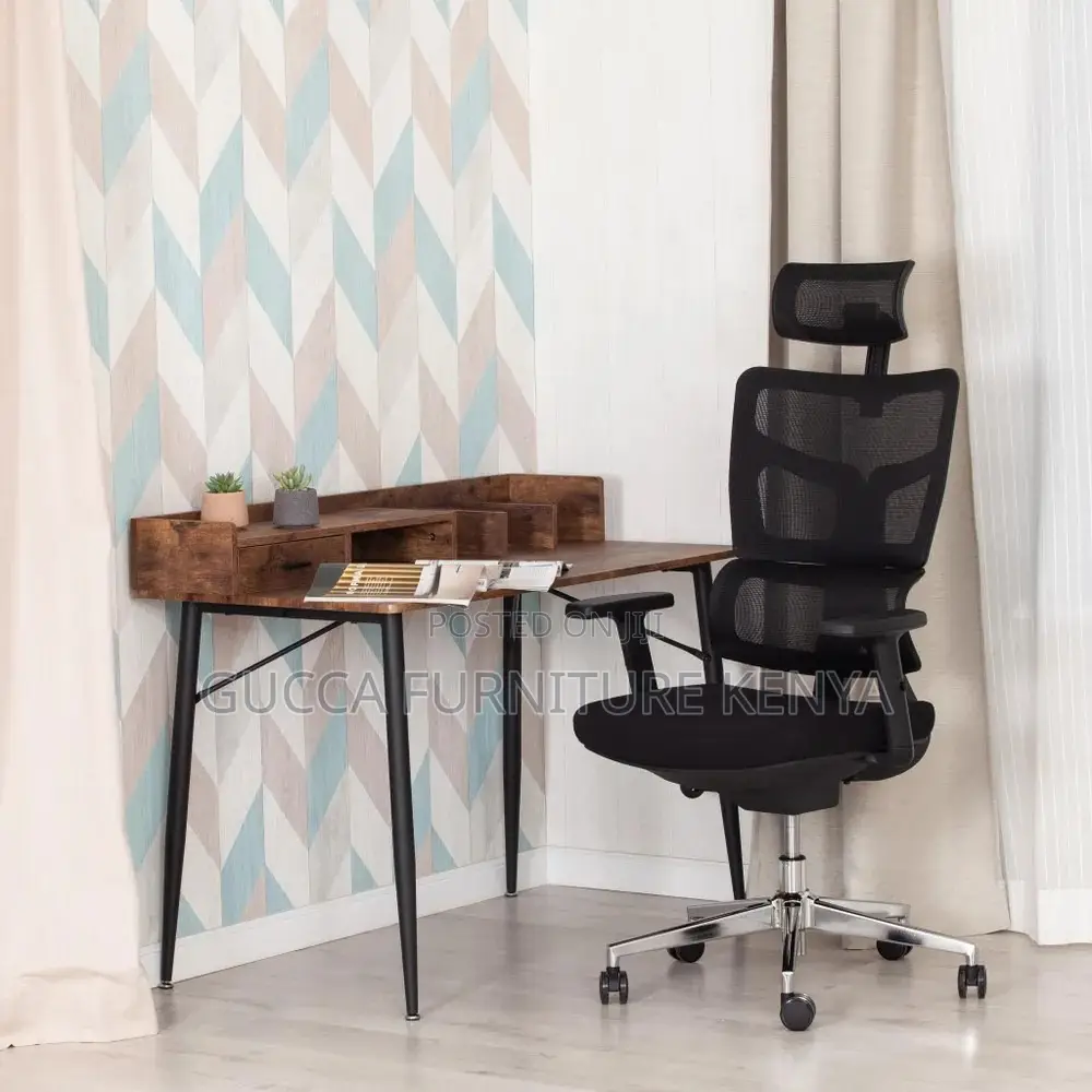 High-back Mesh Orthopedic Office Desk Chair