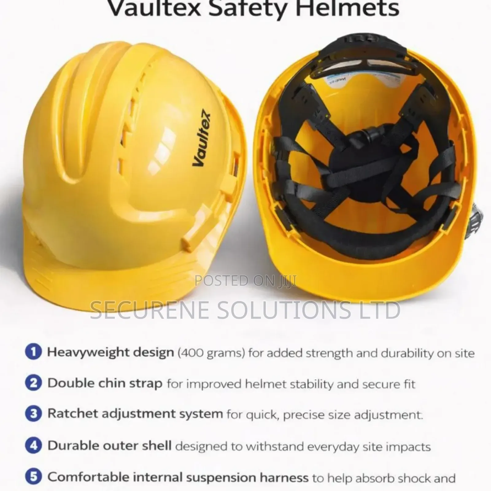 Vaultex Safety Helmet, Designed