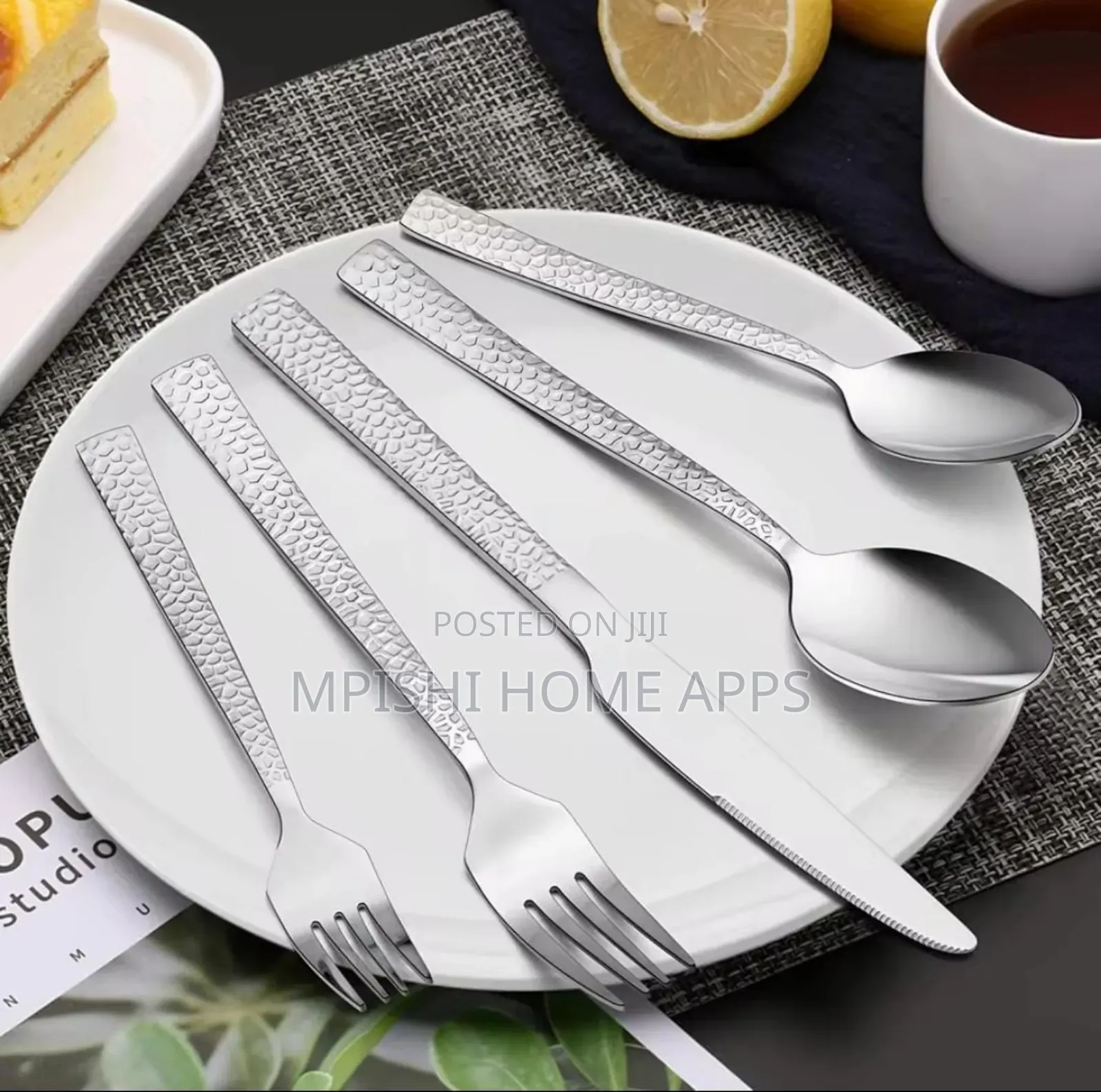 24pcs Luxury Cutlery Set Stainless Steel