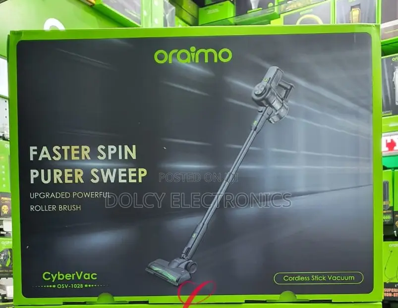 Oraimo Cybervac Osv-102b 180w Wireless Stick Vacuum Cleaner