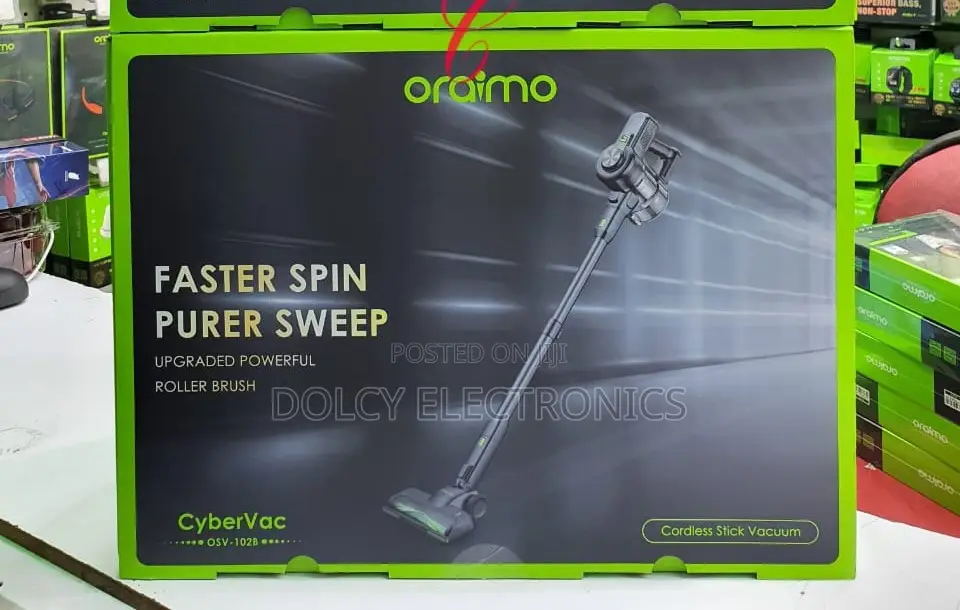 Oraimo Cybervac Osv-102b 180w Wireless Stick Vacuum Cleaner