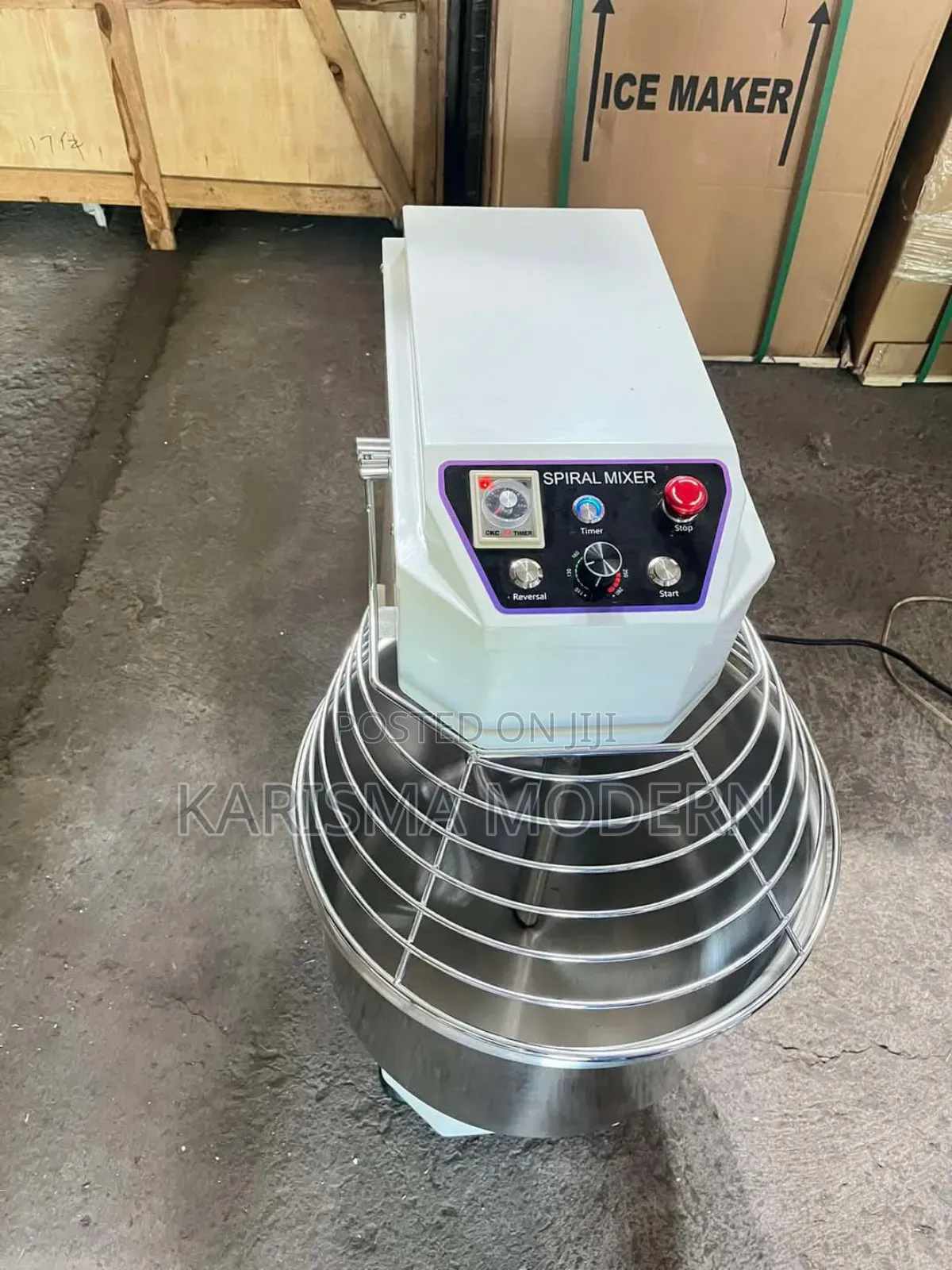 34 Litres Spiral Mixer Machine Electric Use