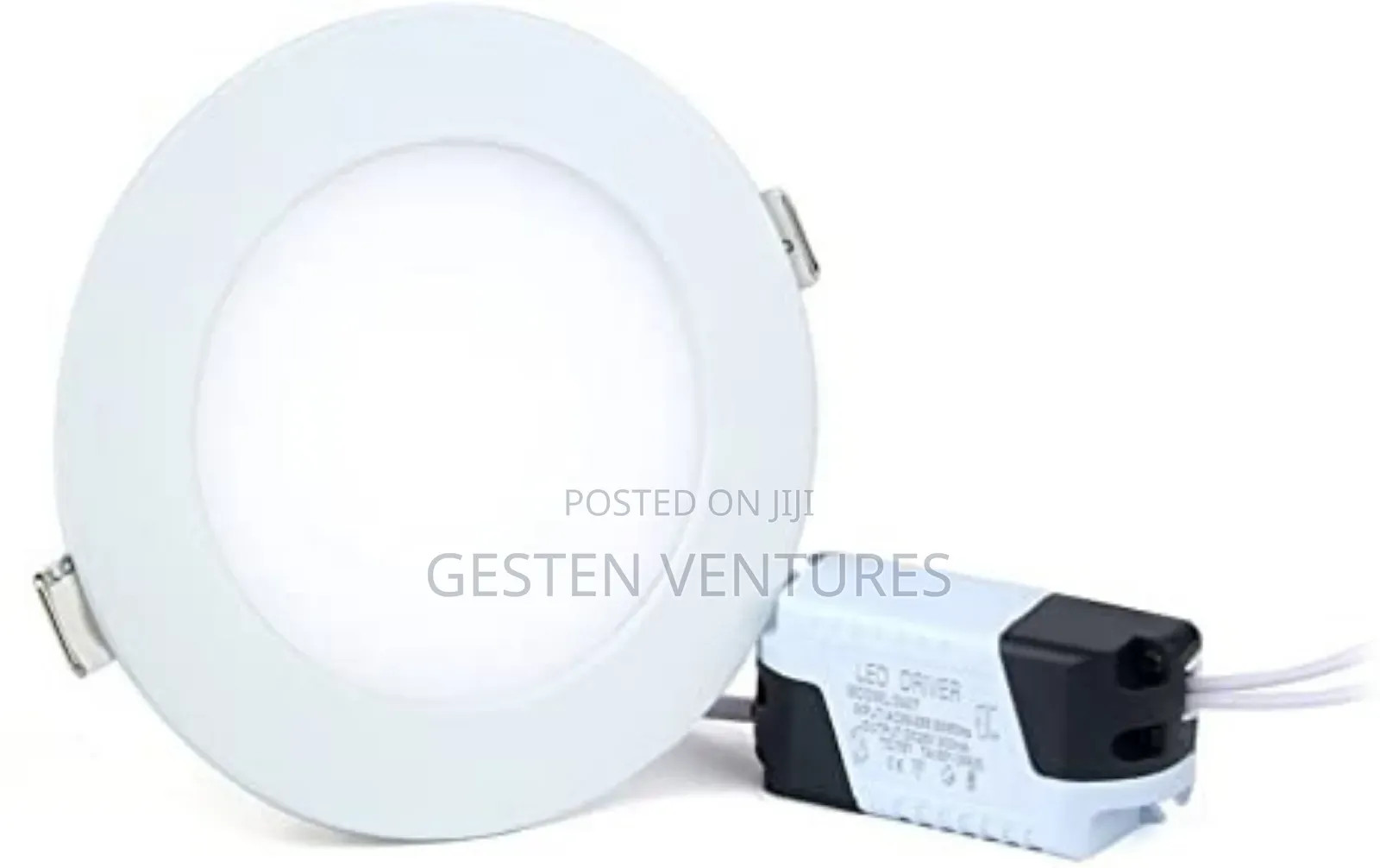 3w Warm White Round, Ultra-Thin Recessed Led Downlight Panel Gq8