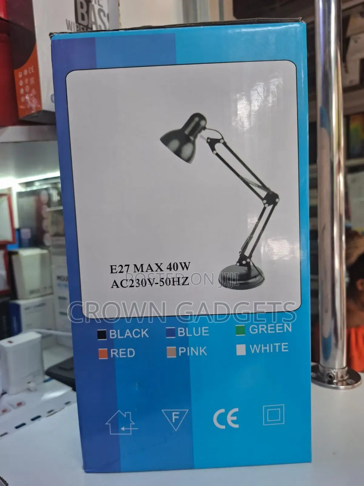 Adjustable Swing Arm Desk Lamp Study Work Light
