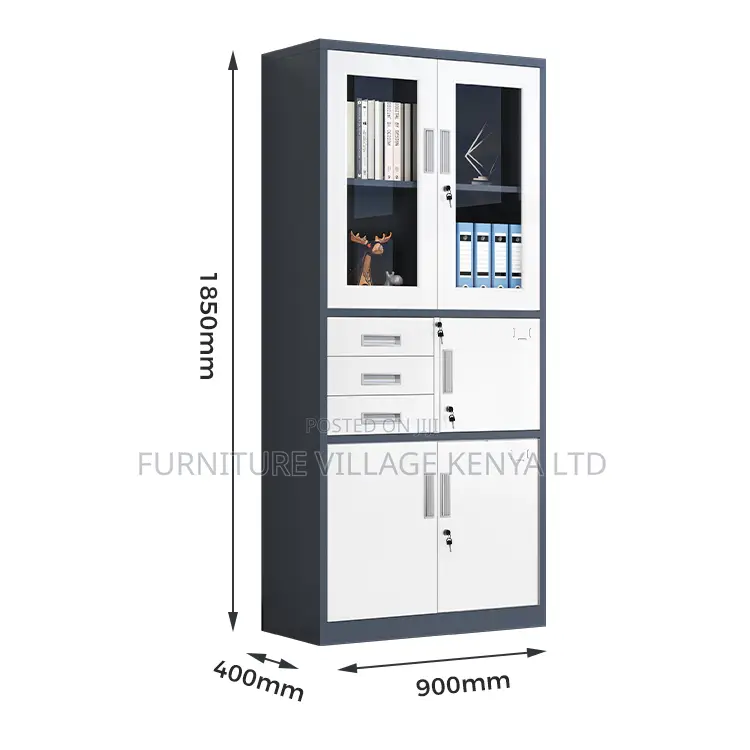 Office 2-doors Metal Storage Cabinet