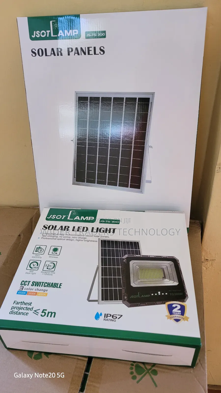 Jsot Js-Tg 300w Solar Led Floodlight