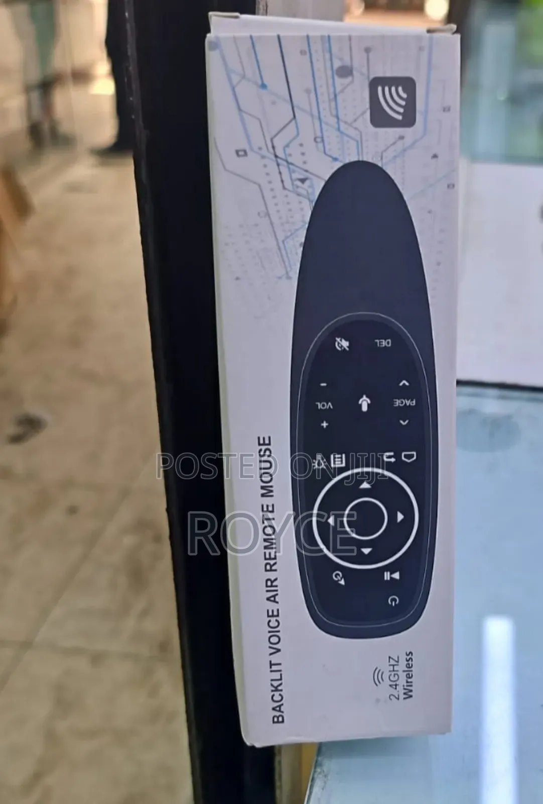 Backlit Voice Air Remote Mouse