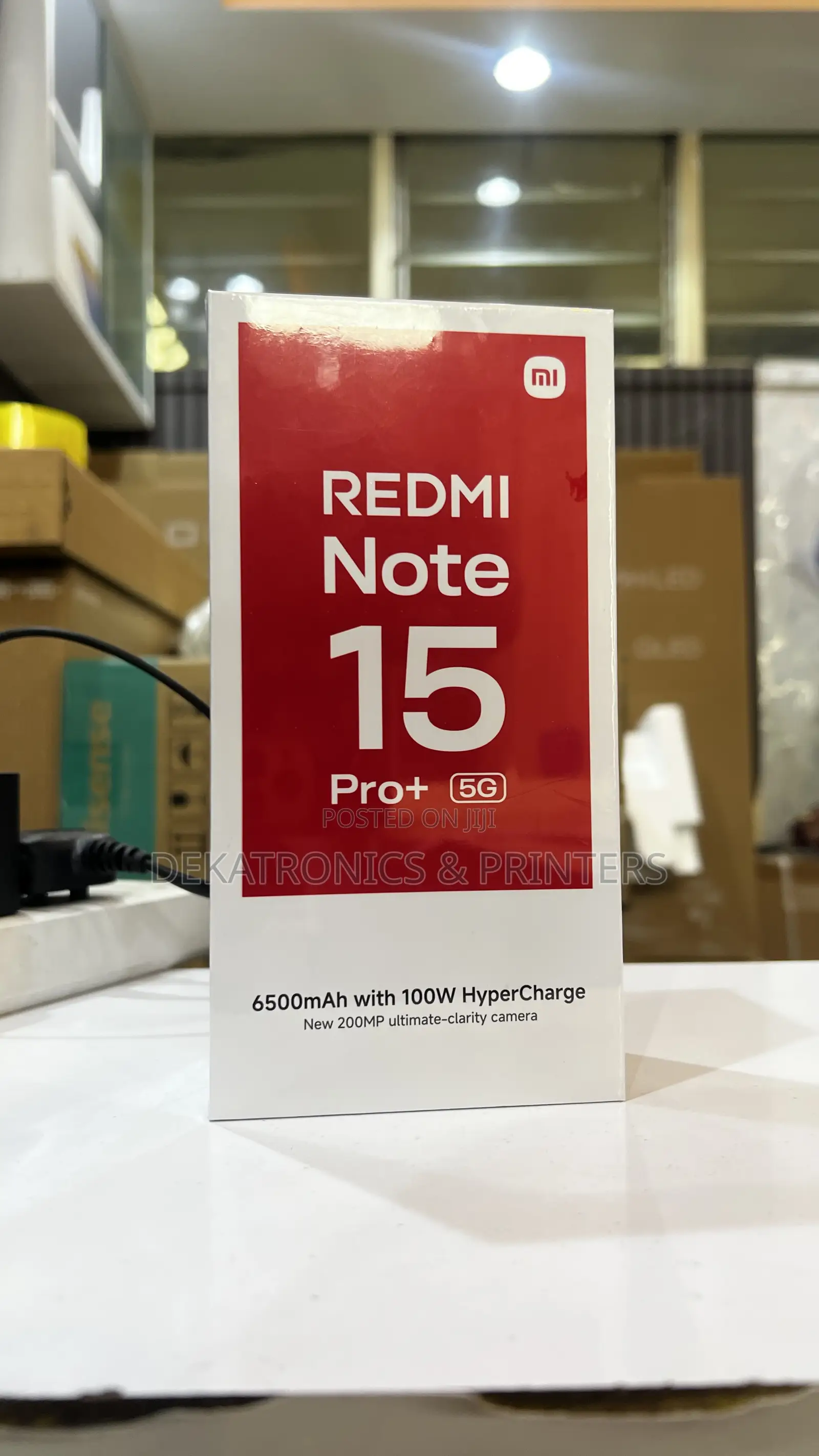 New Xiaomi Redmi Note 15 Pro+ 512 GB Black