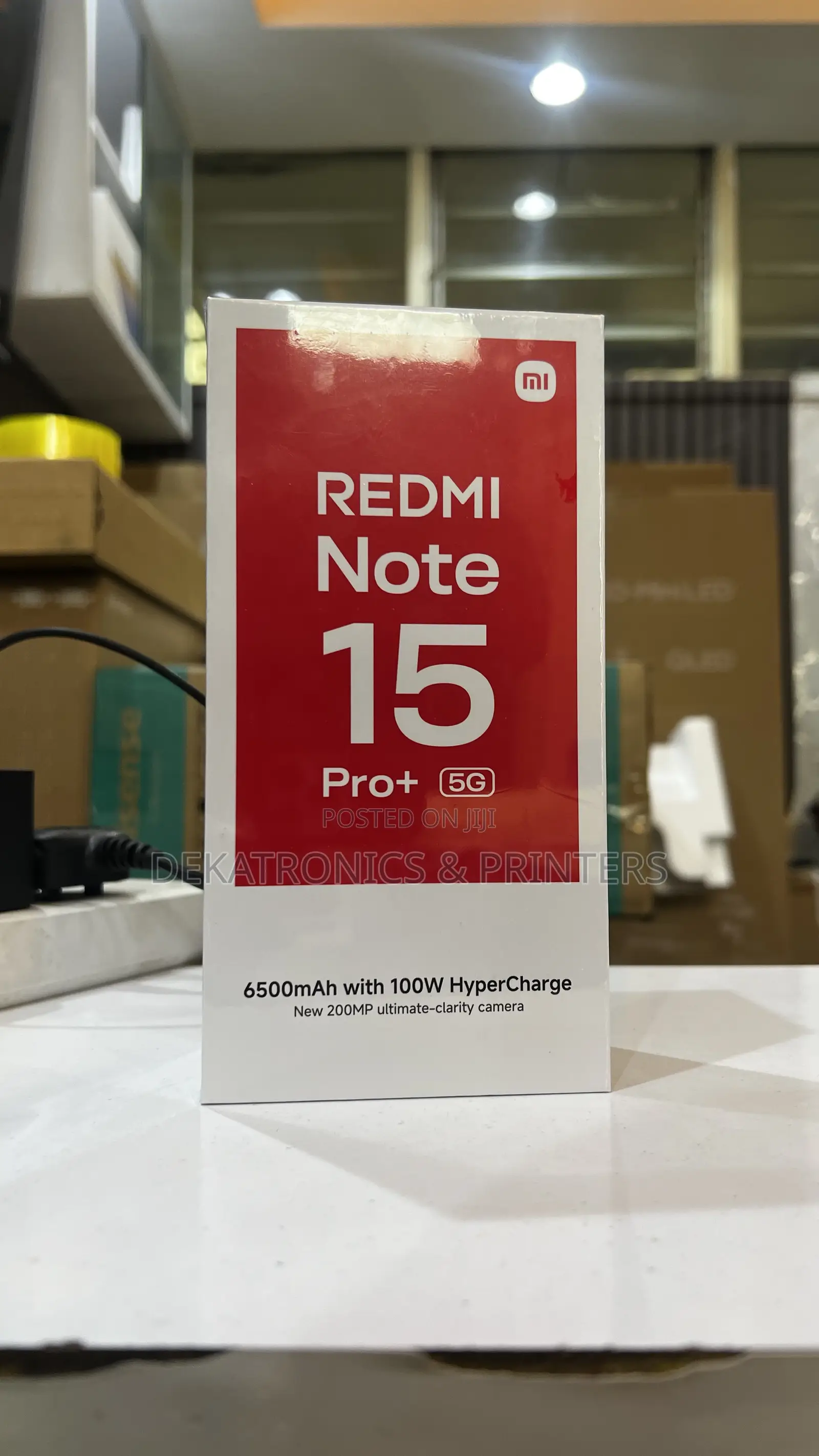 New Xiaomi Redmi Note 15 Pro+ 512 GB Black