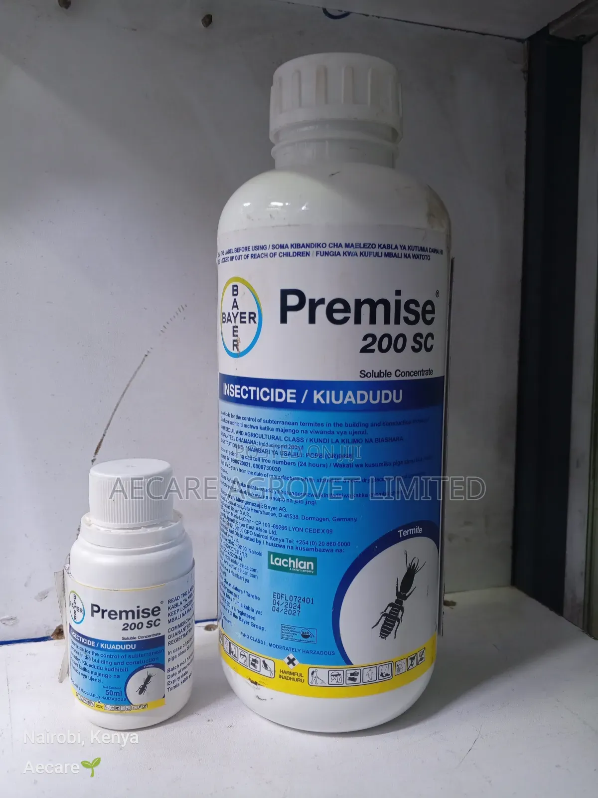 Premise 200sc Termiticide 50ml, 250ml, 1litre