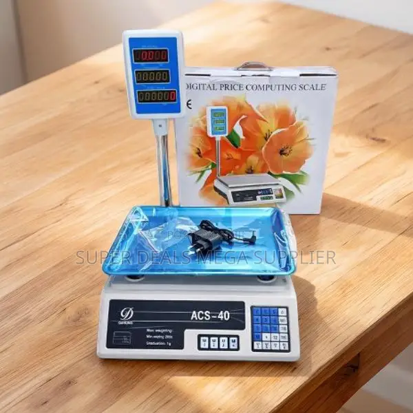 Top Quality Acs 40 Led Computerized Digital Weighing Scale