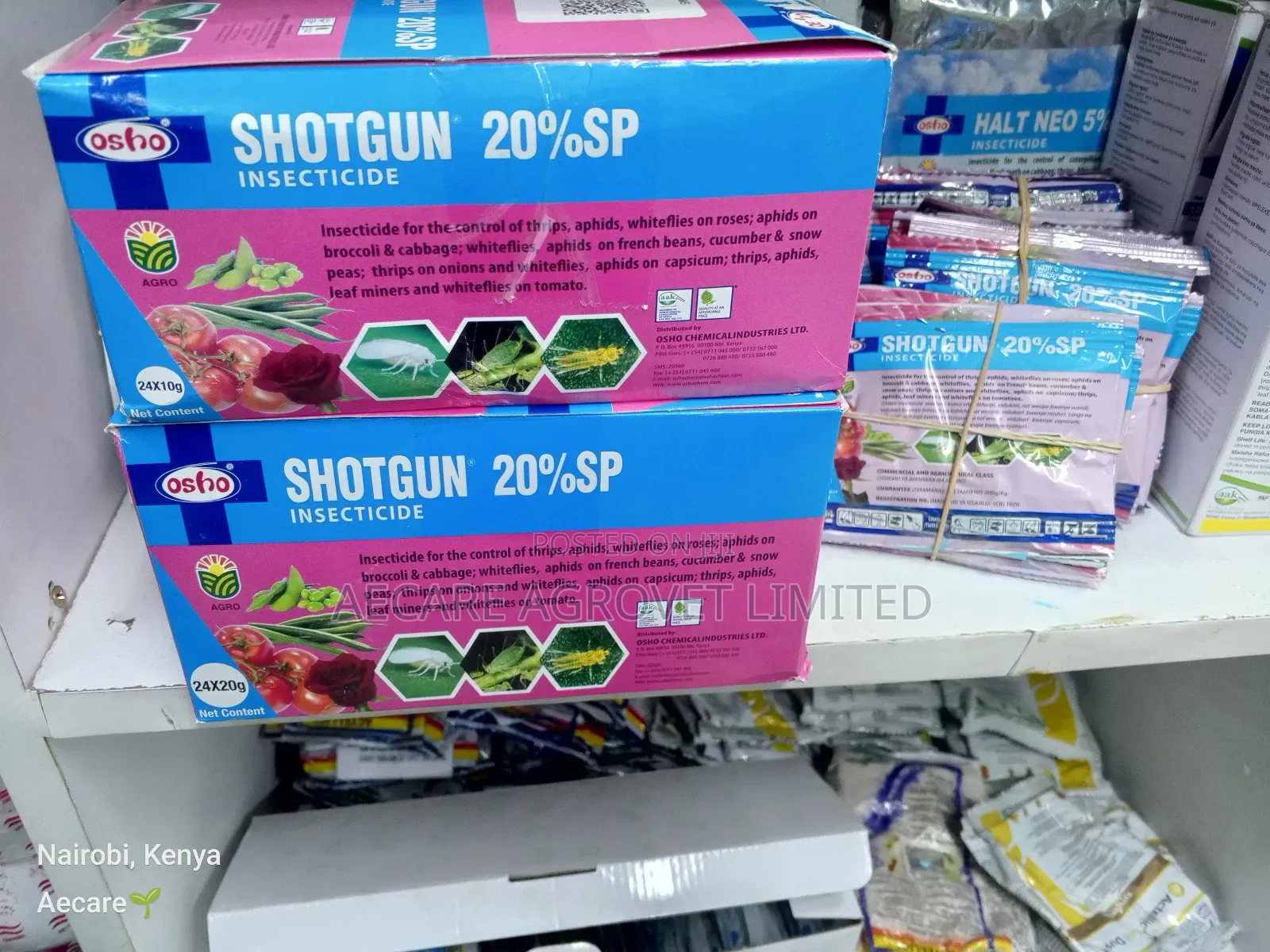 Shotgun 20%Sp Insecticide 10g, 20g Bedbugs, Kunguni, Mende , Cockroach