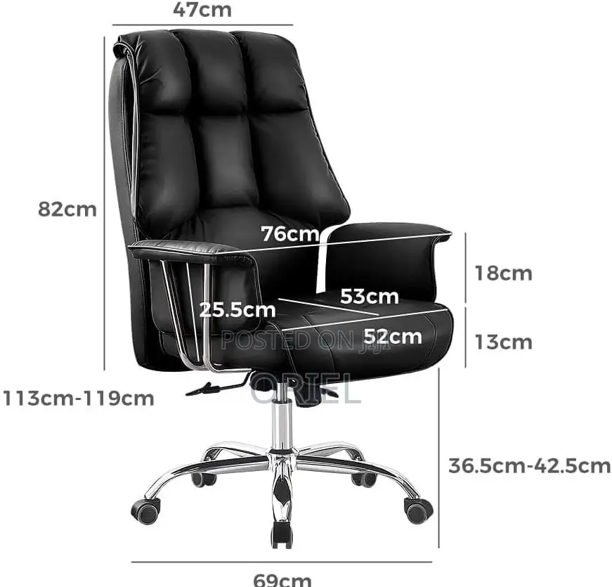 Executive Office Chair; Comfort-Focused Director’S Executive Chair
