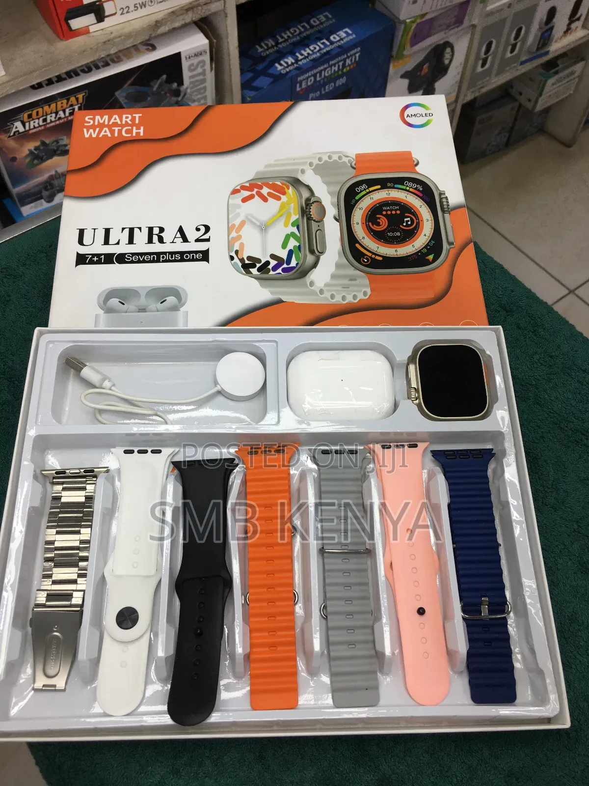 Amoled Ultra 2 7+1 Smart Watch