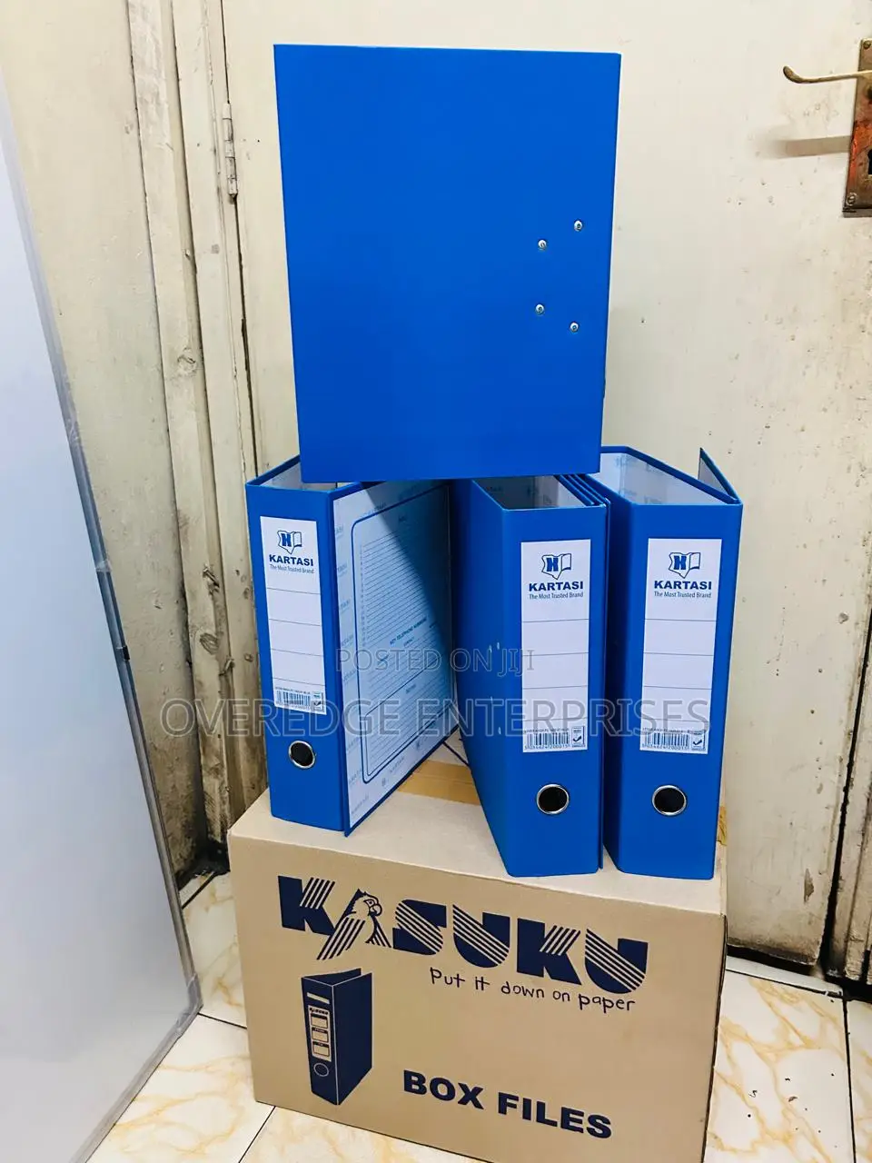 Different Sizes Box Files for Documents