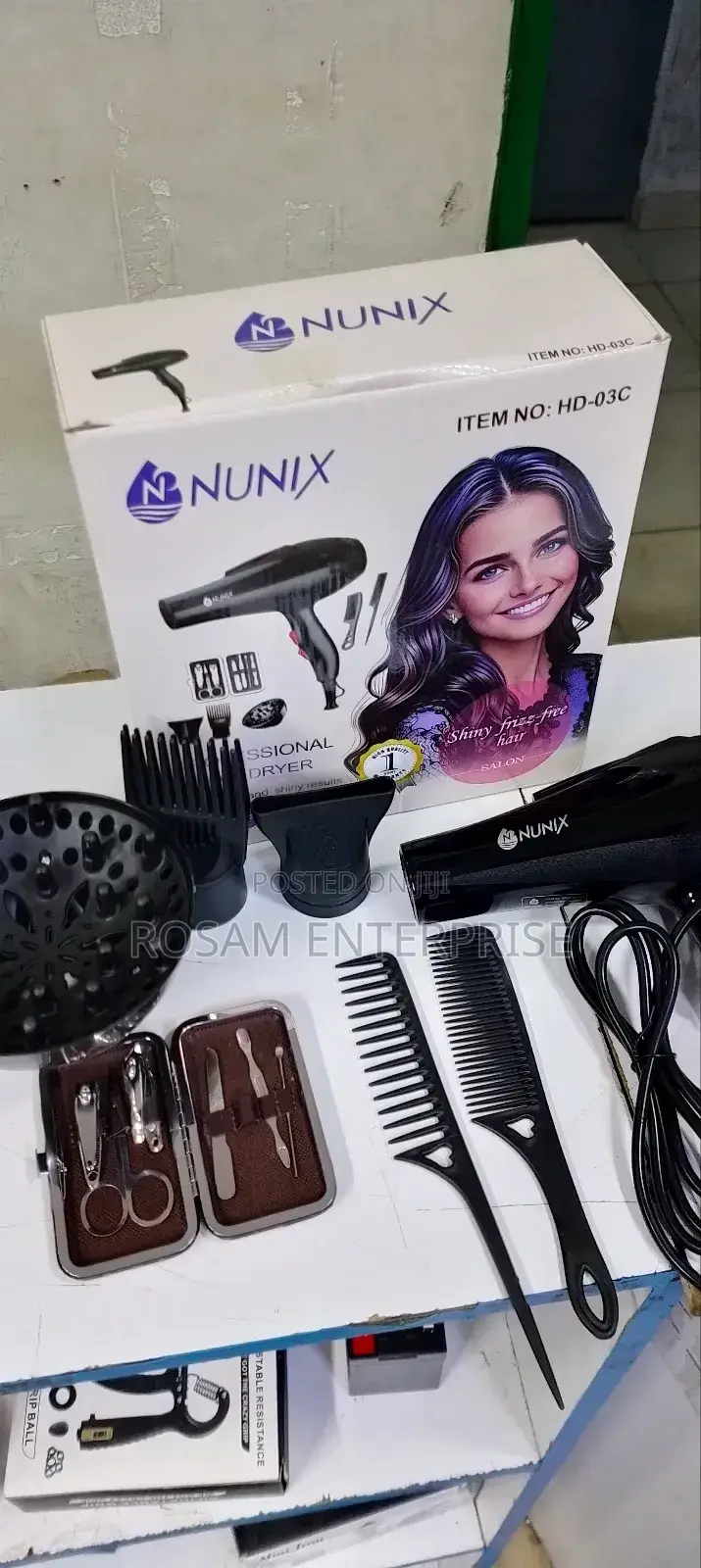 Nunix Hd-3c Hair Dryer