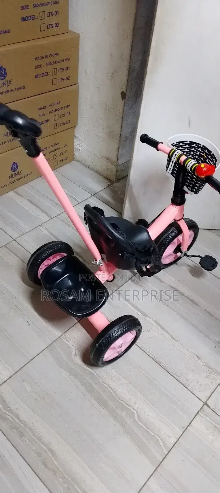Tricycle Push Handle