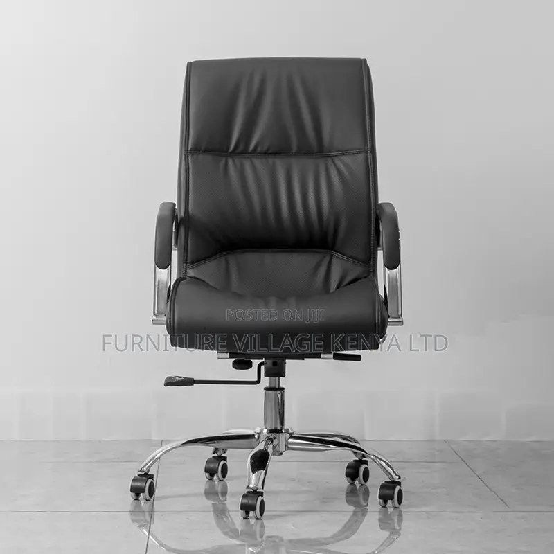 Office Chair; Executive High-back Leather Chair
