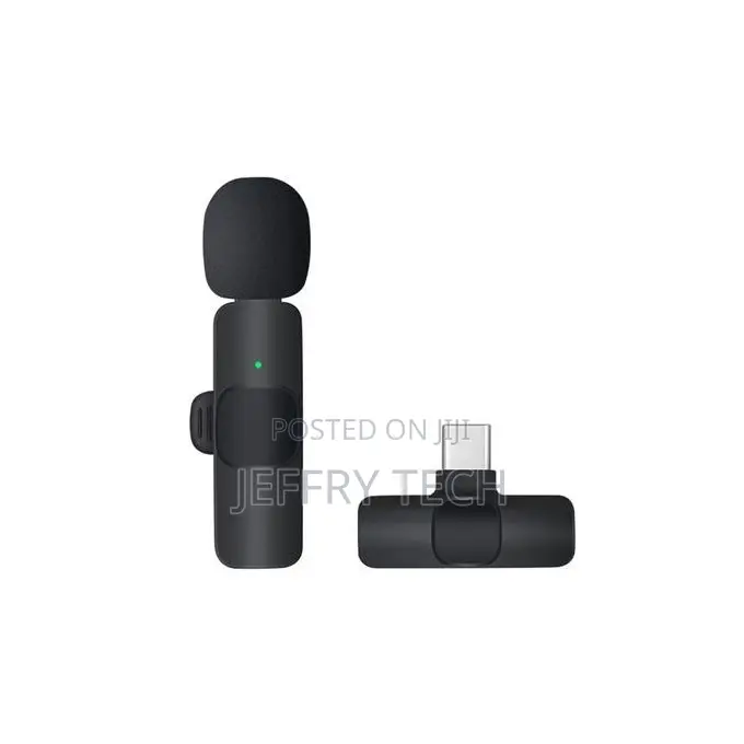2.4ghz Wireless Clip-on Lavalier Microphone Type-C for Live Vlog Video