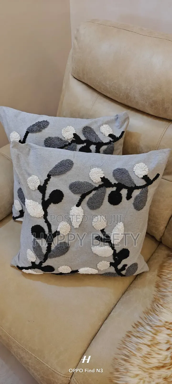 Boho Vintage Tufted Throw Pillow Covers With Tassels