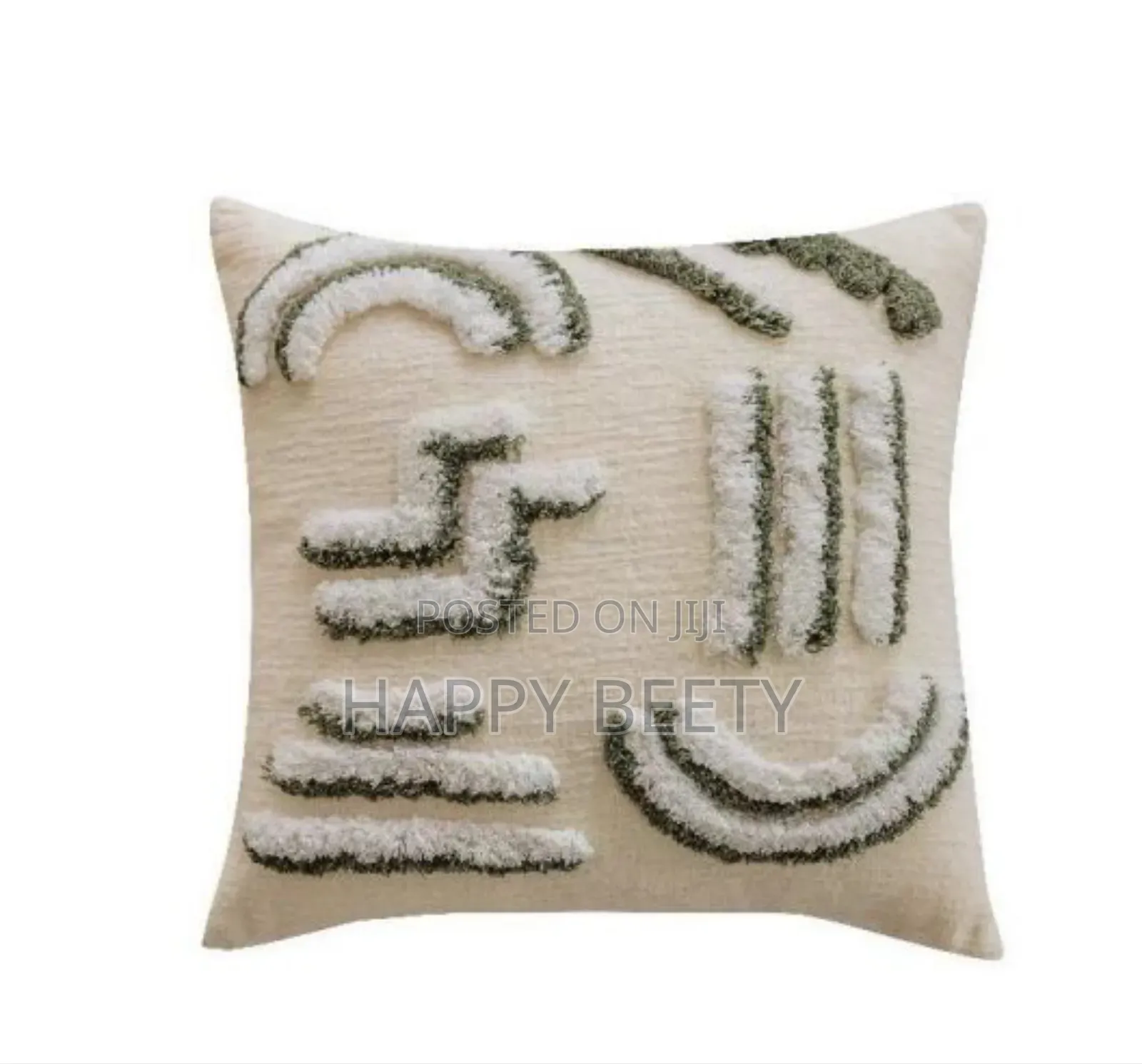 Boho Vintage Tufted Throw Pillow Covers With Tassels