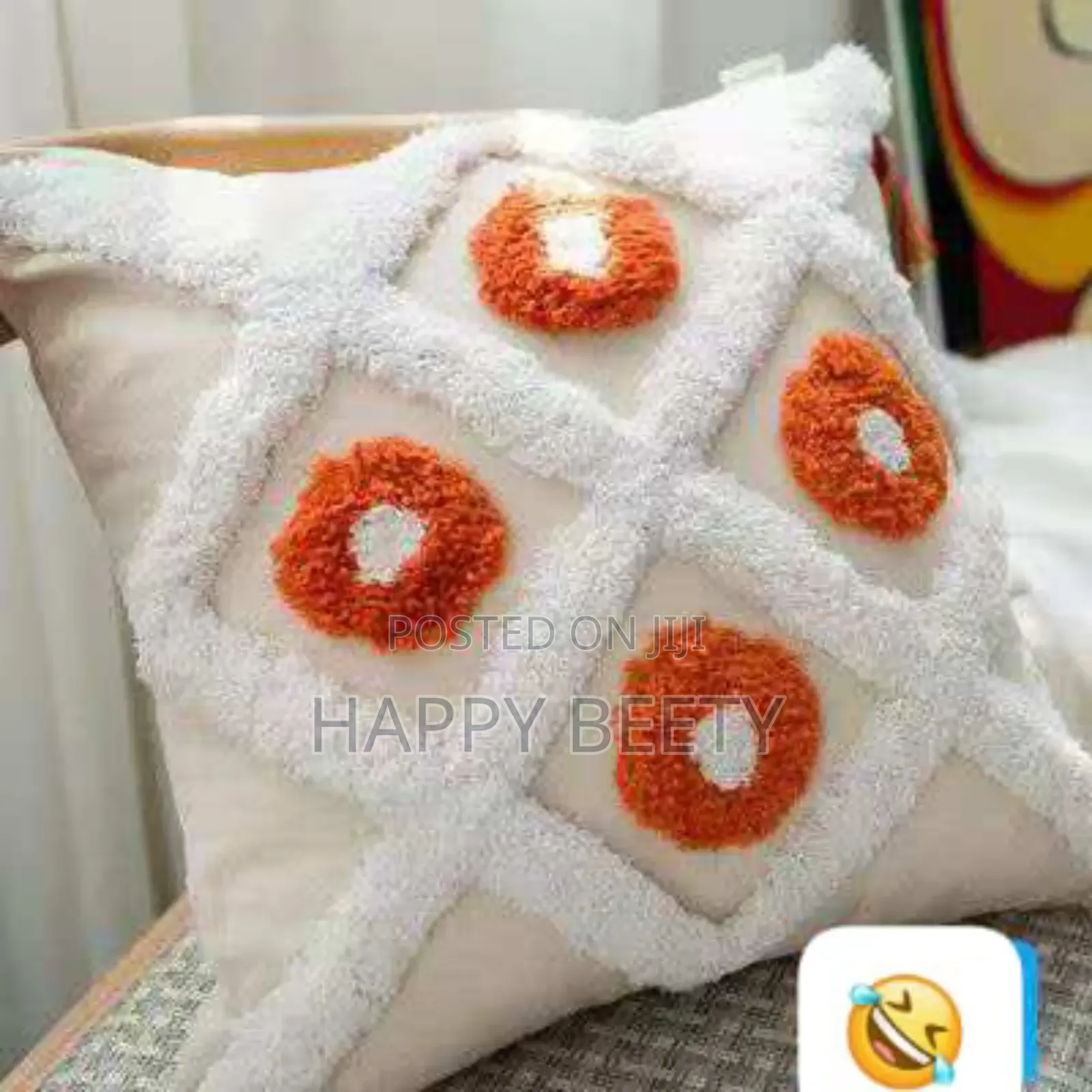 Boho Vintage Tufted Throw Pillow Covers With Tassels