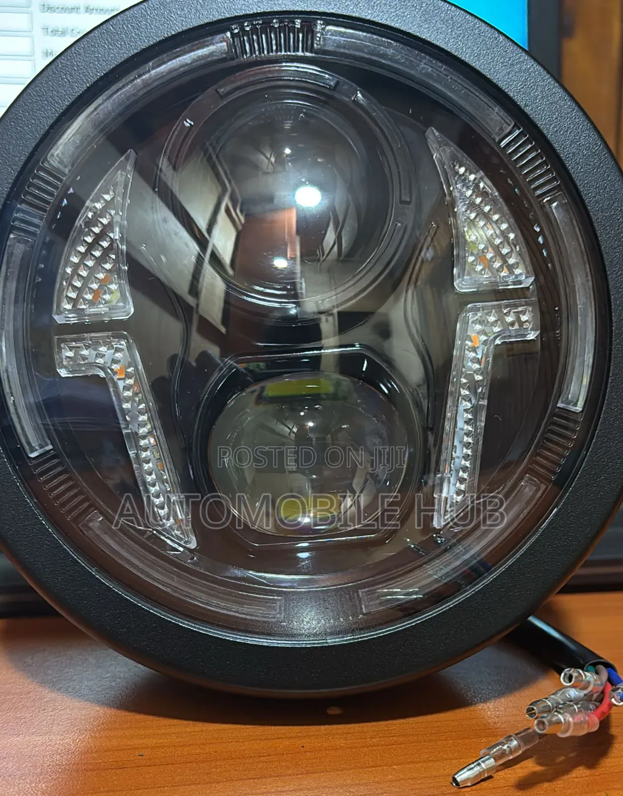 Premium Led Projector Headlight With Halo Ring DRL
